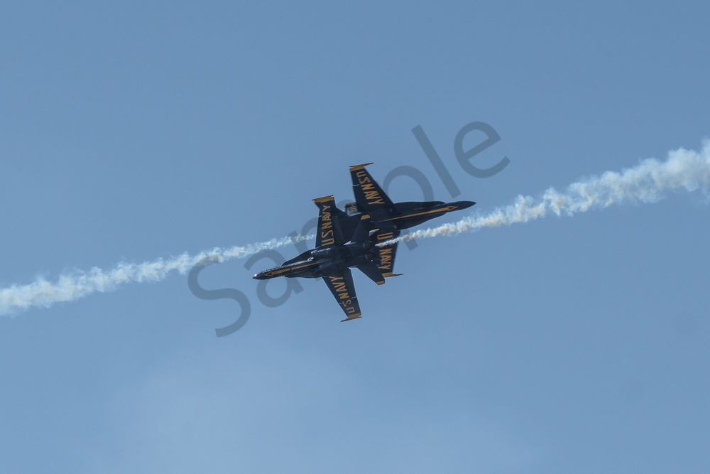 Blue Angels Double Knife-Edge Pass | Luke Days Print