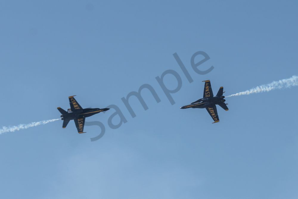 Blue Angels Knife-Edge Pass Approach | Luke Days Print