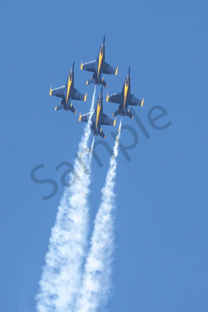 Blue Angels Diamond Vertical Climb | Luke Days Print