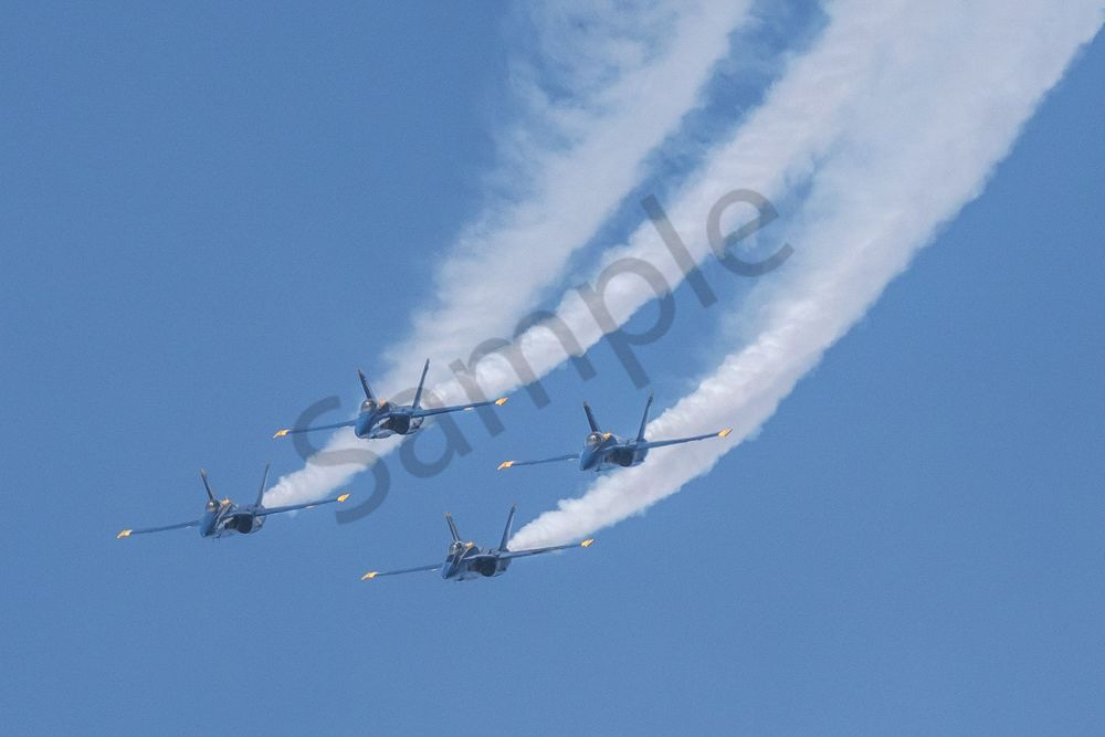 Blue Angels Diamond Head-On | Luke Days Air Show Print