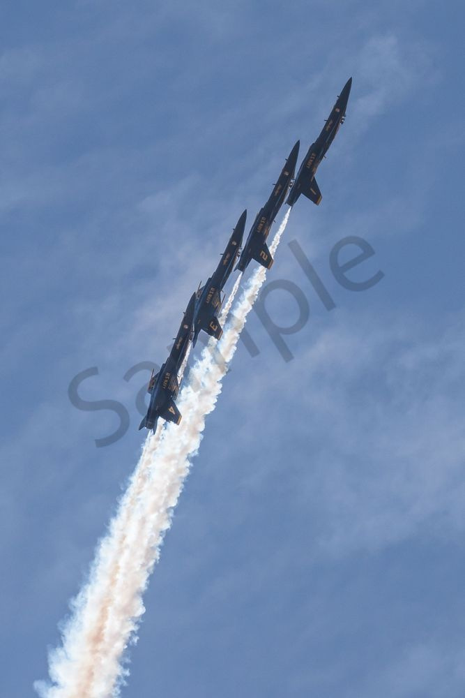 Blue Angels Vertical Climb | Luke Days Air Show Print