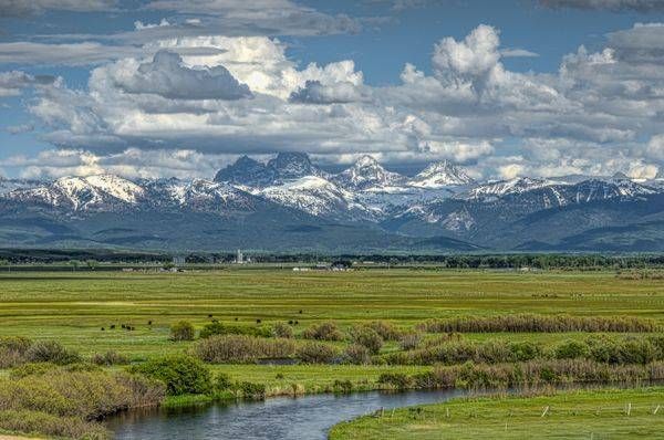 Grand Teton Mountains from Idaho | Landscape Fine Art Print