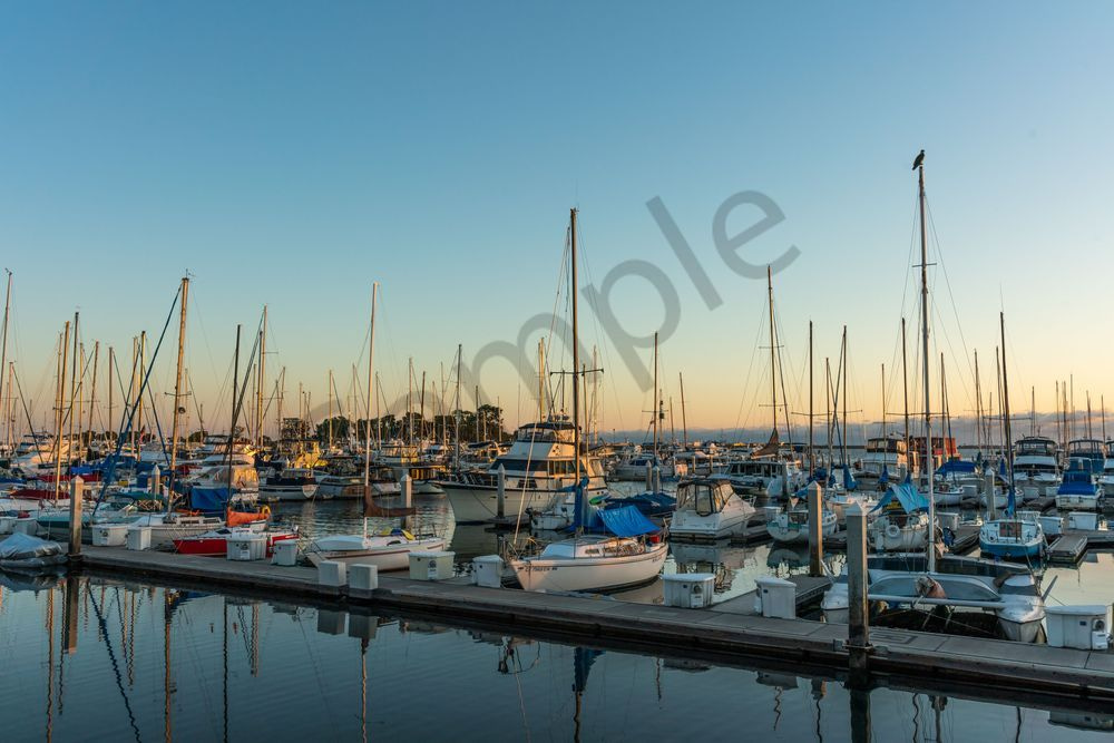 Chula Vista Marina Sunset | Landscape Fine Art Print