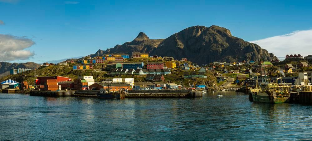 Sisimiut Greenland Port | Panoramic Fine Art Print
