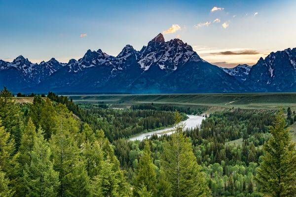 Teton Sunset | Landscape Fine Art Print