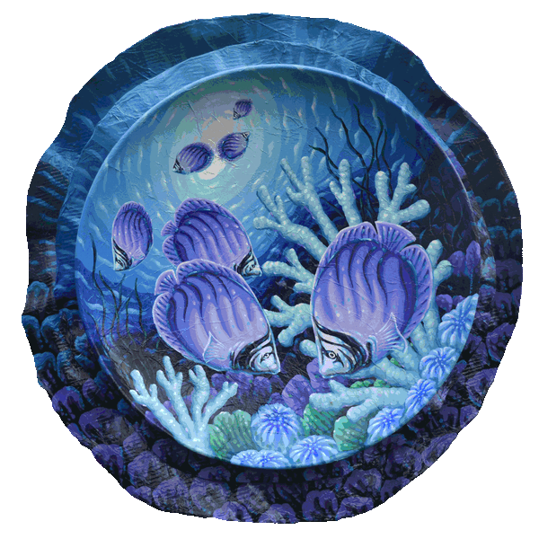 Tropical Fish 3 D Artwork