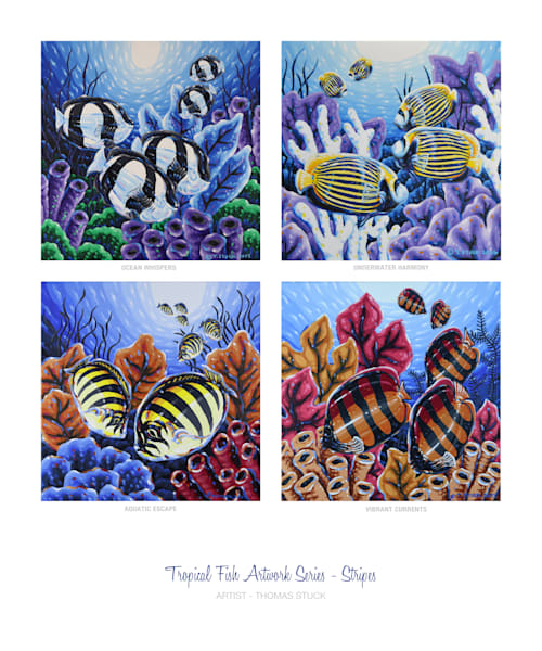 Tropical Fish Mini Artwork