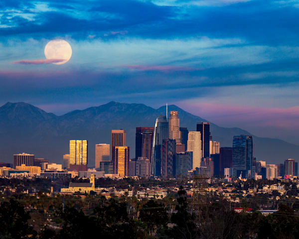 Full Moon Over DTLA