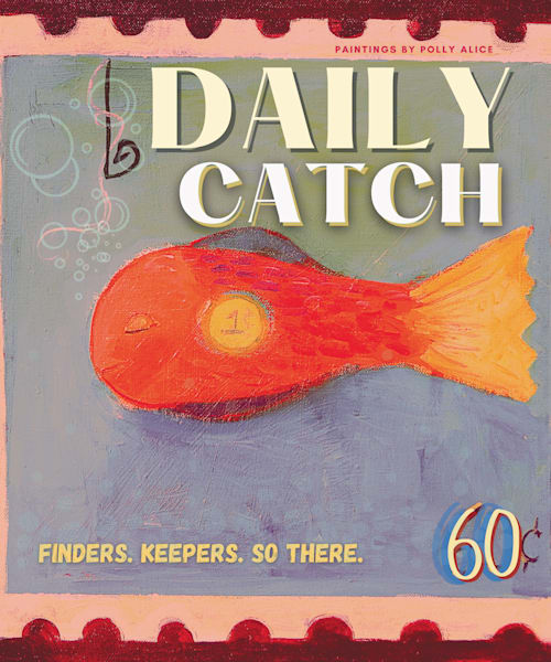 Daily Catch Stamp Art | Polly Alice Design