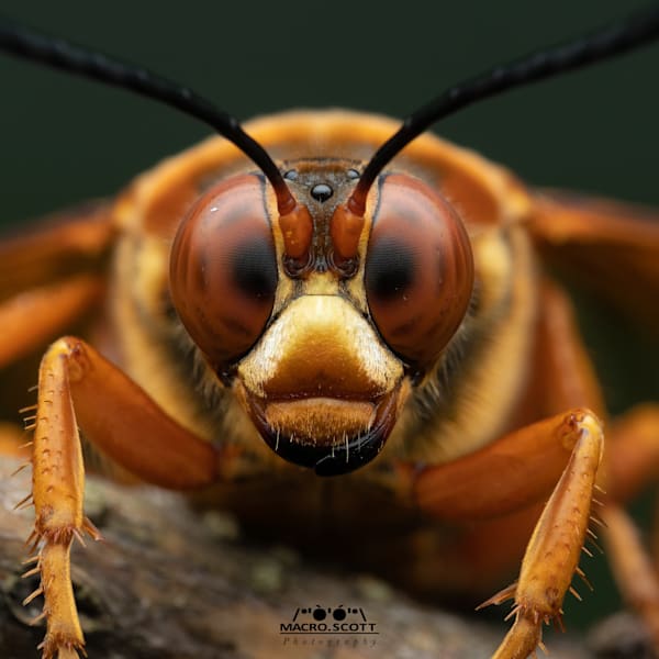 Cicada Killer Portrait