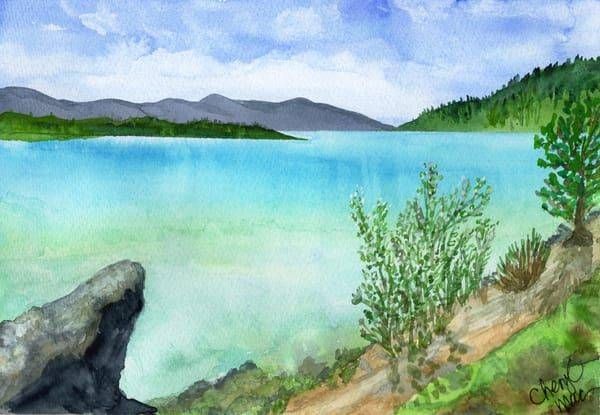 Okanagan Kalamalka Lake Acrylic