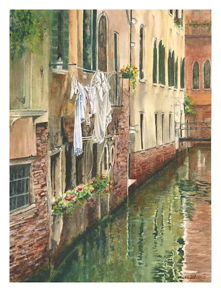 Wash Day In Venice Art | Candy Galvan Fine Art