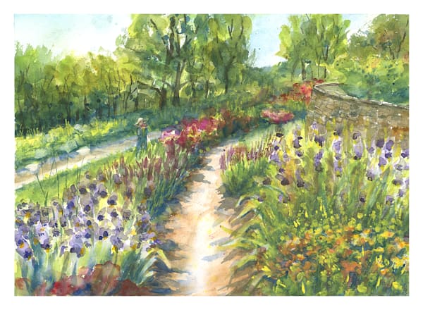 Flower Garden In Olana Art | Candy Galvan Fine Art