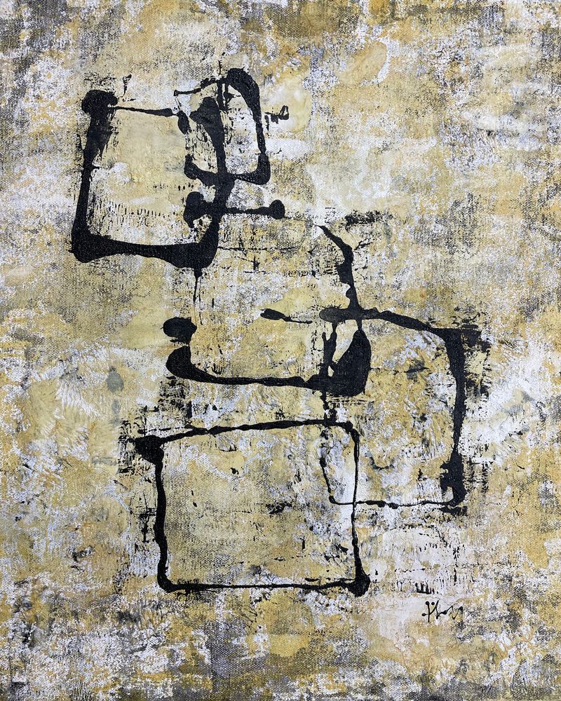 Raw #107   Sepia Art | Abstract Art by Brian Kirchoff