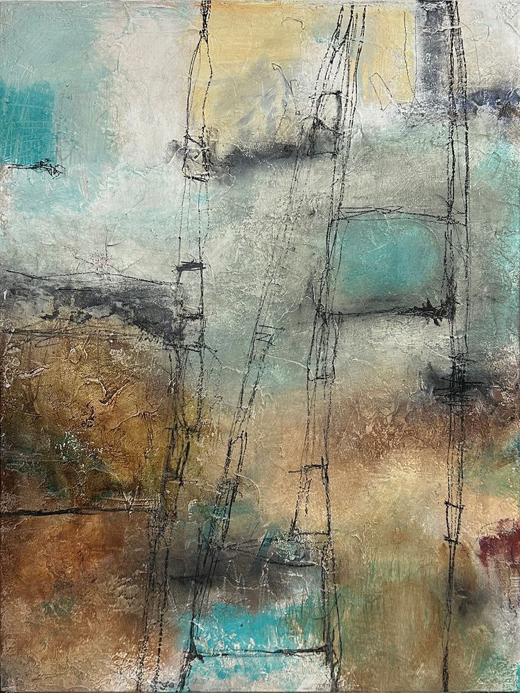 Going Up Art | Abstract Art by Brian Kirchoff