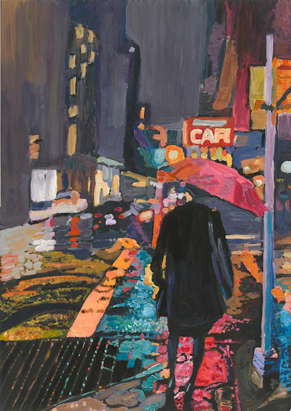 City Scapes At Night