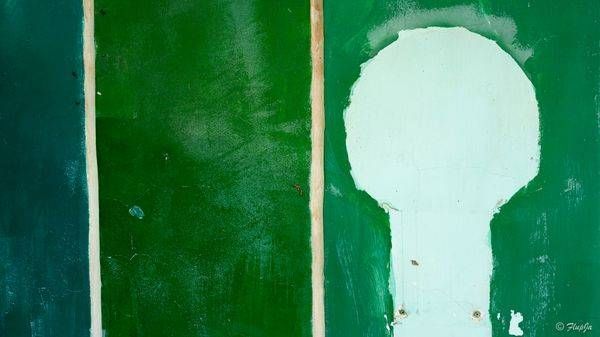 White Green Two Photography Art | Flup Ja