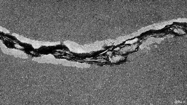 Black White Crack Photography Art | Flup Ja