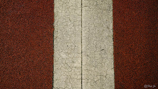 White Line Red Ground.Jpg Photography Art | Flup Ja