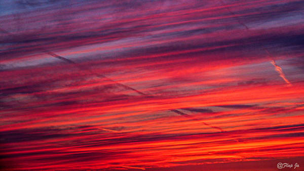 Abstract  Sunset Landscape Photography Art | Flup Ja