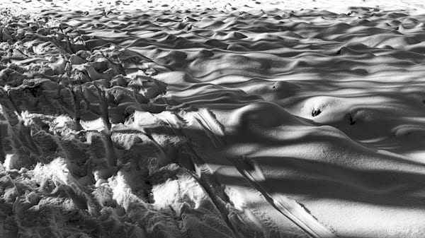 Snowy Waves Photography Art | Flup Ja