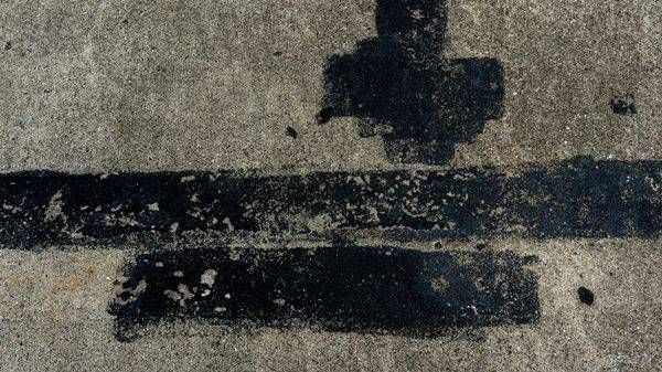 Black Sings On The   Ground Photography Art | Flup Ja