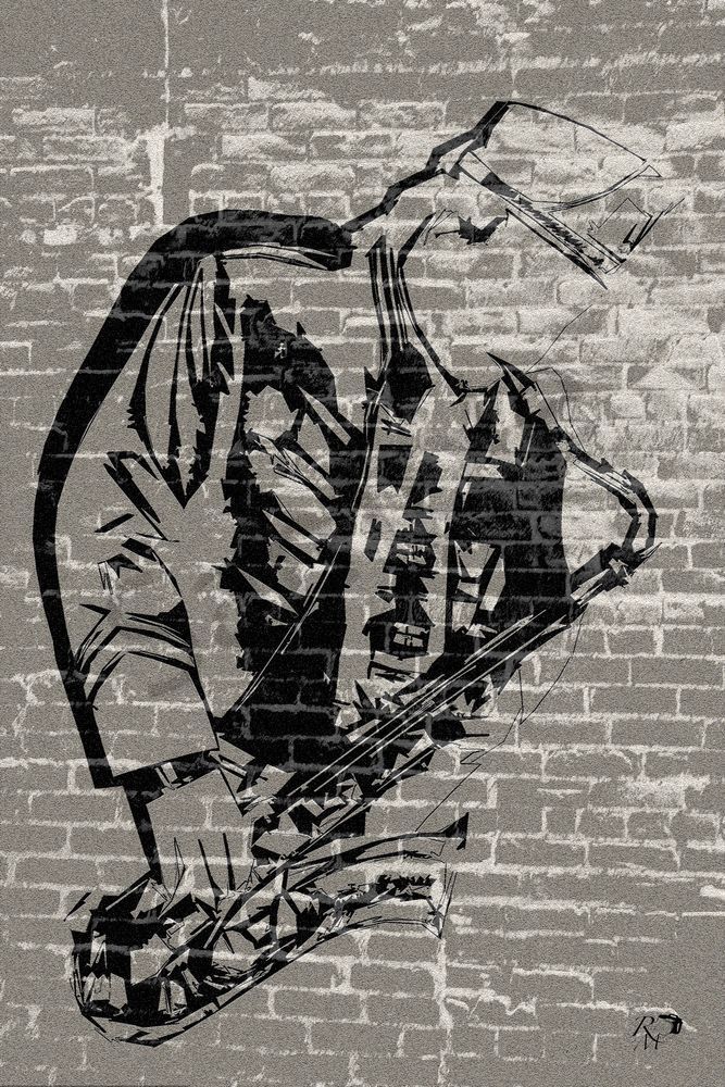 Just The Sax   Bw02 Photography Art | RMaging Gallery Associates