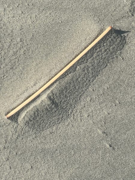 Abstractions of Sand on the Beach