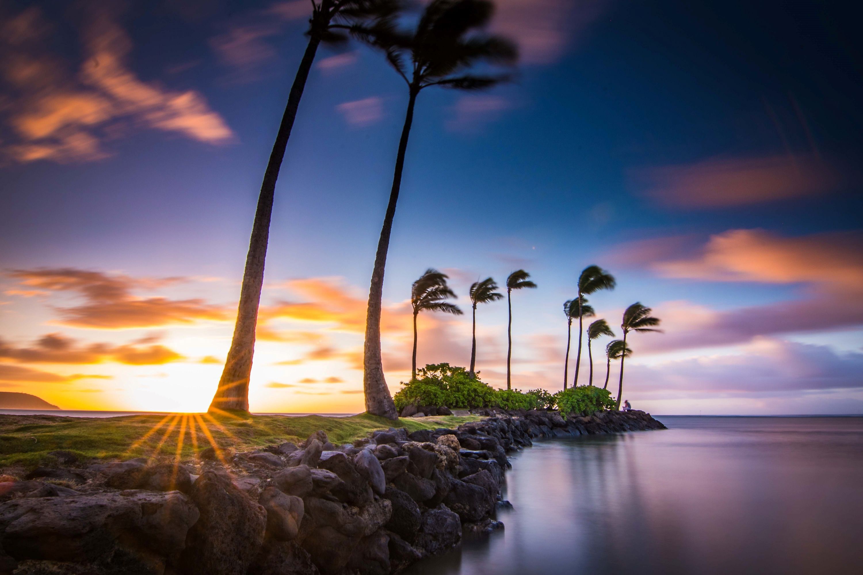 
        <div class='title'>
          November Sunrise at Kahala Beach, Hawaii Series 4
        </div>
       