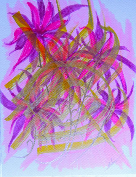 Pink Flowers Art | Imaginartist.Art