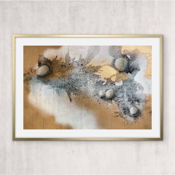 Along The Golden Shore  Limited Edition On Paper Art | Olivia Alexander Art