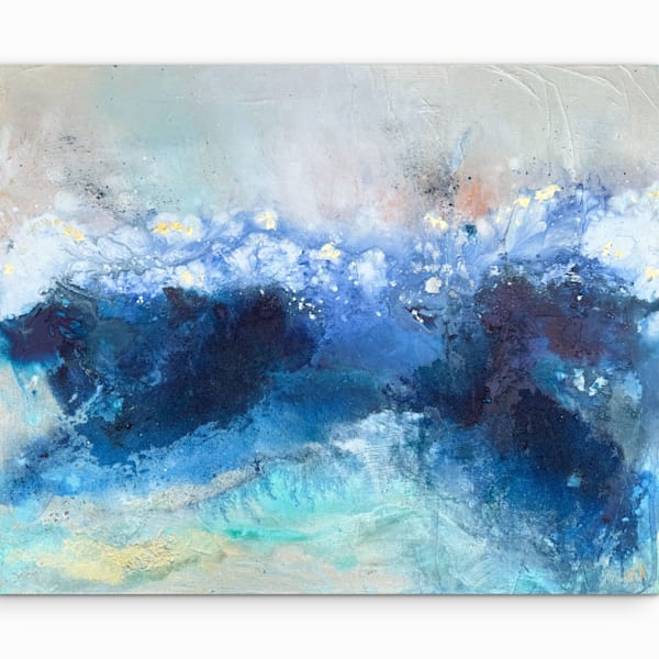 Where Moonbeams Dance On Indigo Shores 1  Open Edition Prints | Olivia Alexander Art