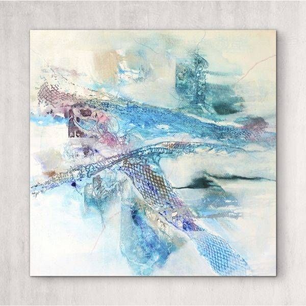 The Lagoon 1   Reserve Edition On Canvas Art | Olivia Alexander Art