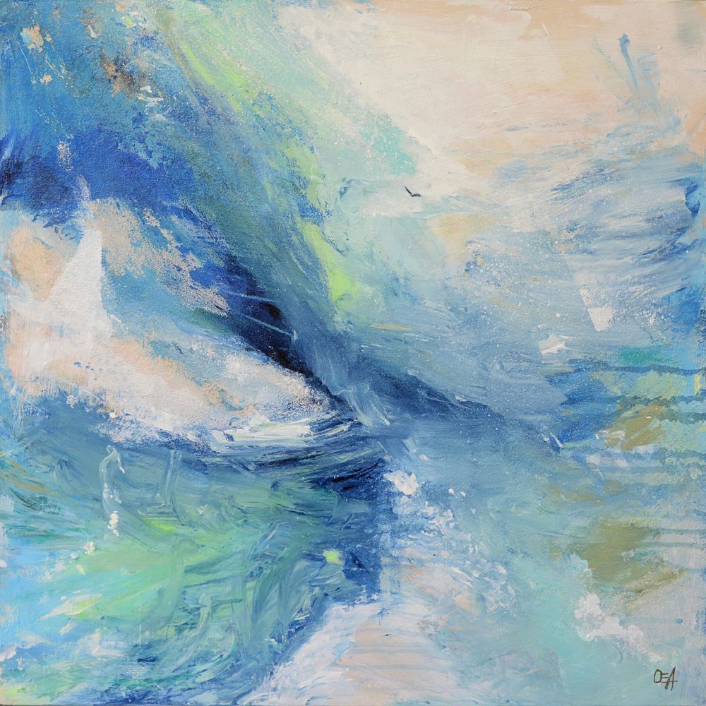 Catch The Wave Art | Olivia Alexander Art