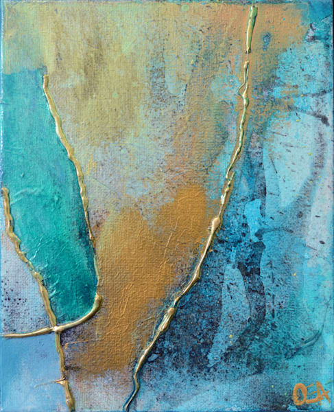 Luminous Seas 2 Art | Olivia Alexander Art