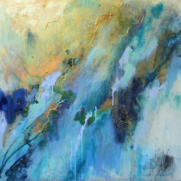 Whispering Tides Art | Olivia Alexander Art