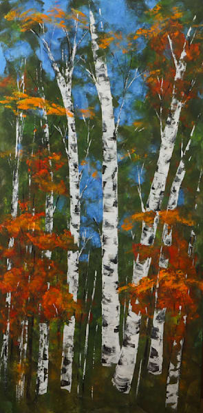 The Birch Forest Art | Pamela Mitchell Art