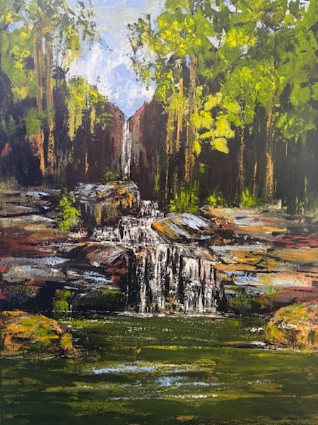 Waterfall Gully Art | Pamela Mitchell Art
