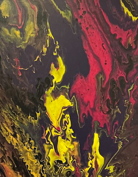 The Decanter's Swirl Art | V’s Art Cellar