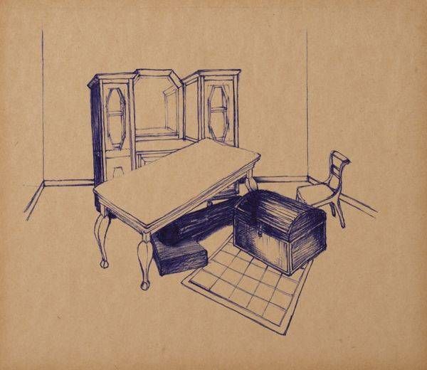 Moving House Art | Blue Hour Drawings