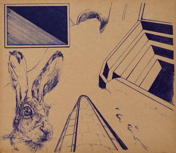 The Ravine Art | Blue Hour Drawings