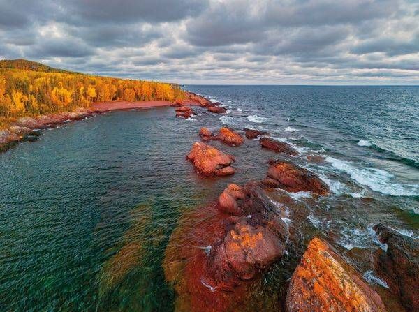 Aar533 West Of Copper Harbor, Keweenaw Peninsula. Art | Blacklock Gallery