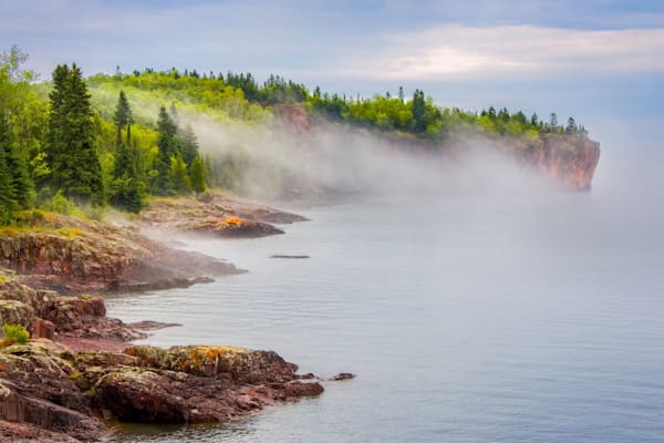 Gold Rock Point, Lake Superior Aar824 Art | Blacklock Gallery