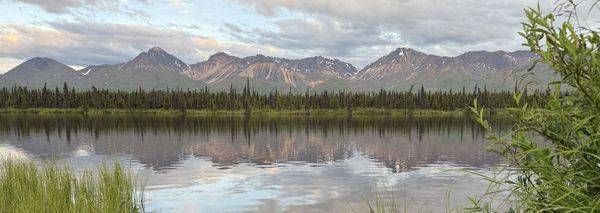 Alaska Mountains Reflections Photography Art | ParkerNorth Photography