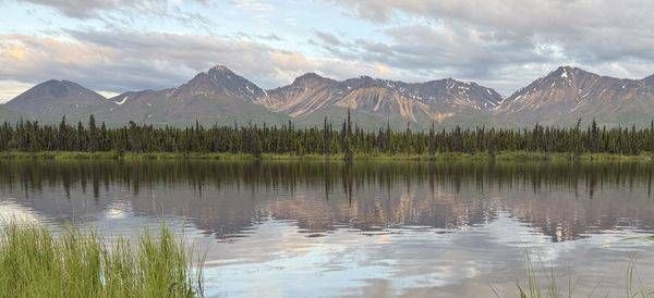 Alaska Mountains Reflections Photography Art | ParkerNorth Photography