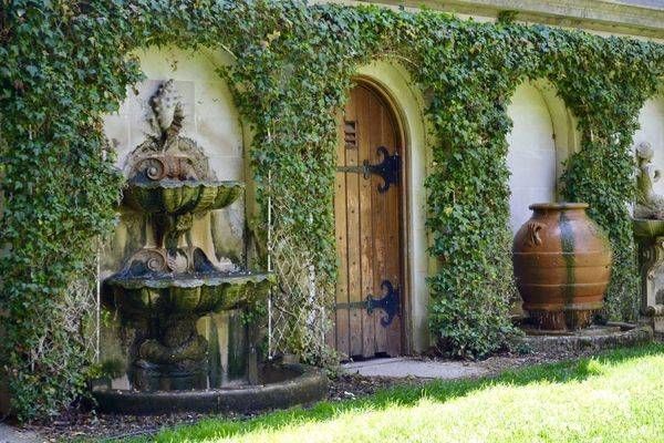 Ivy Covered Courtyard Photography Art | ParkerNorth Photography