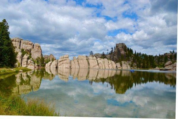 Sylvan Lake Reflections — Custer State Park, South Dakota Photography Art | ParkerNorth Photography