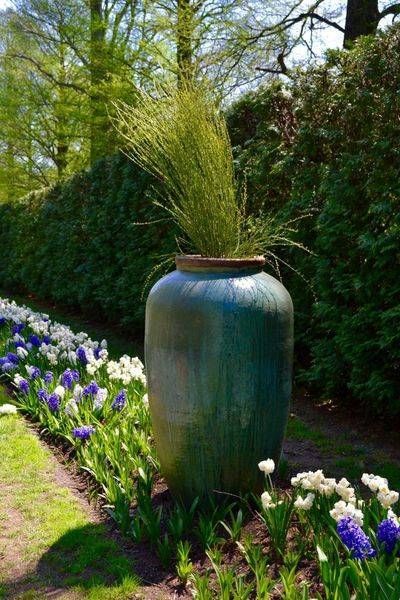 Ceramic Vessel In A Lush Garden Photography Art | ParkerNorth Photography