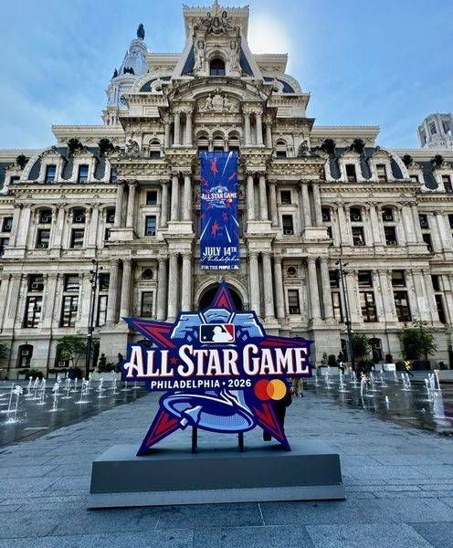 Philadelphia City Hall   2026 All Star Game Photography Art | ParkerNorth Photography