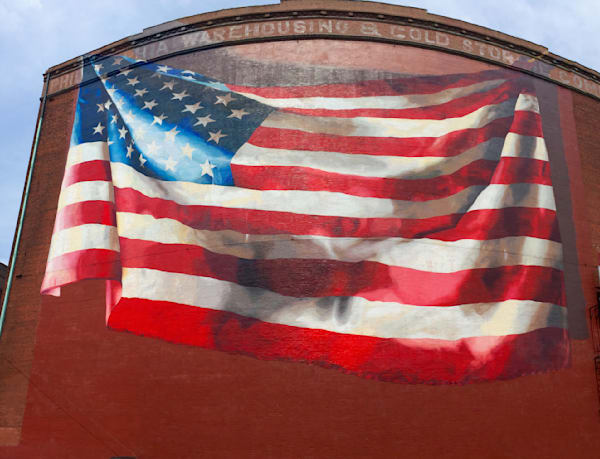 Waving Patriot Photography Art | ParkerNorth Photography